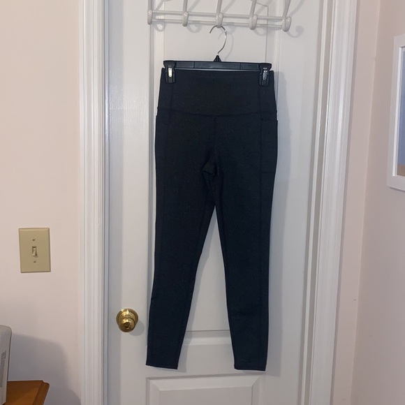 Sketchers Leggings Yoga Pants Sz Small, Heather Charcoal Grey, NWT - Picture 9 of 12